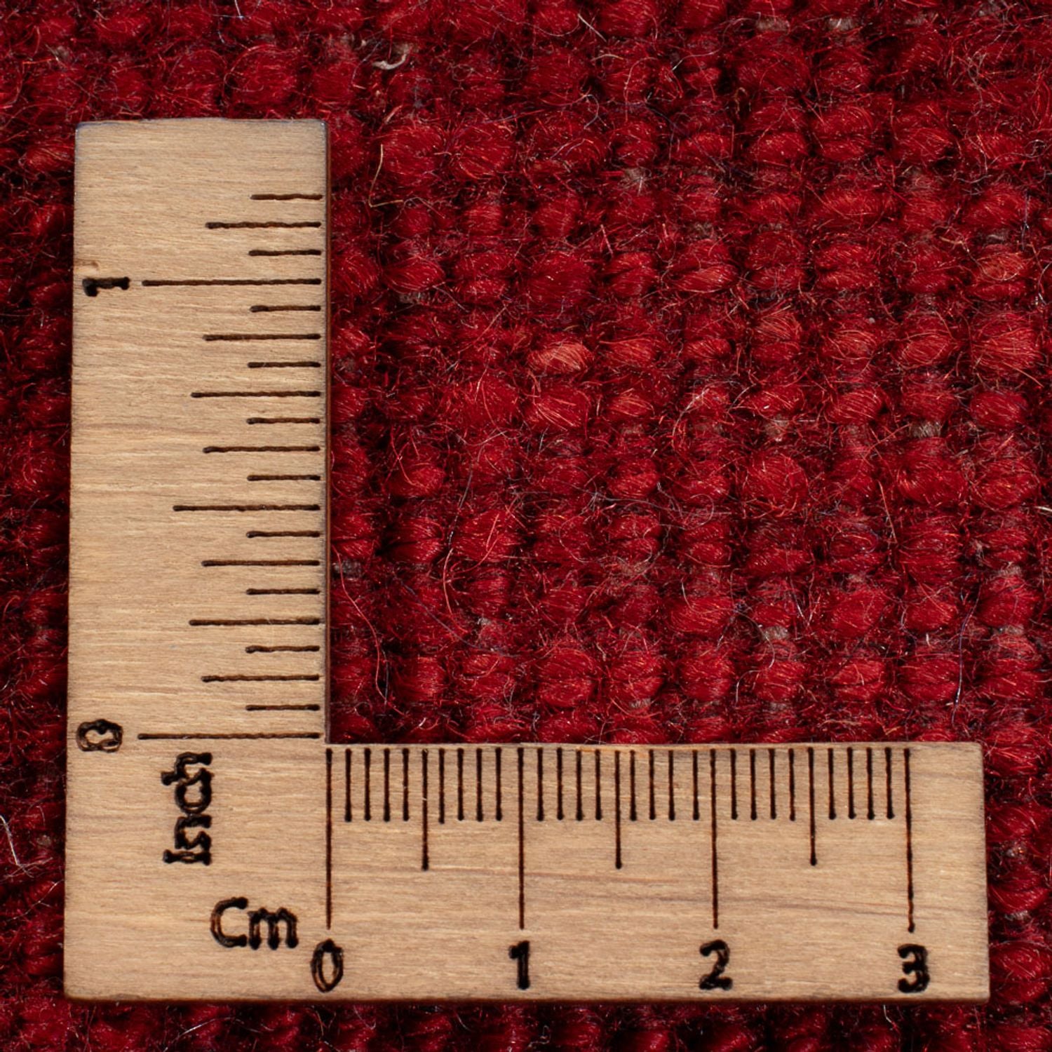 Alfombra Gabbeh - Persa cuadrado  - 216 x 207 cm - rojo