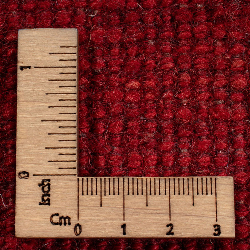 Alfombra Gabbeh - Persa cuadrado  - 216 x 207 cm - rojo