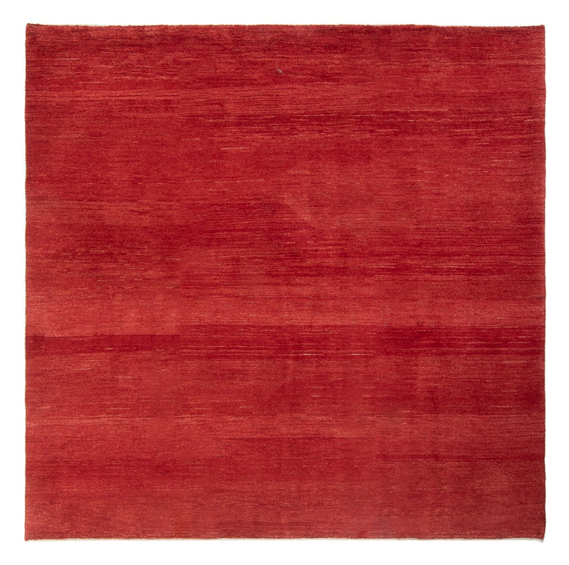 Alfombra Gabbeh - Persa cuadrado  - 210 x 210 cm - rojo
