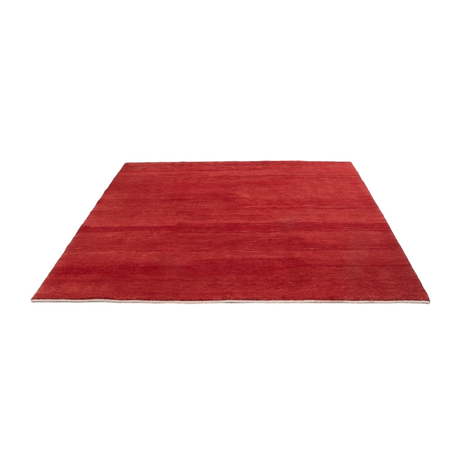 Alfombra Gabbeh - Persa cuadrado  - 210 x 210 cm - rojo