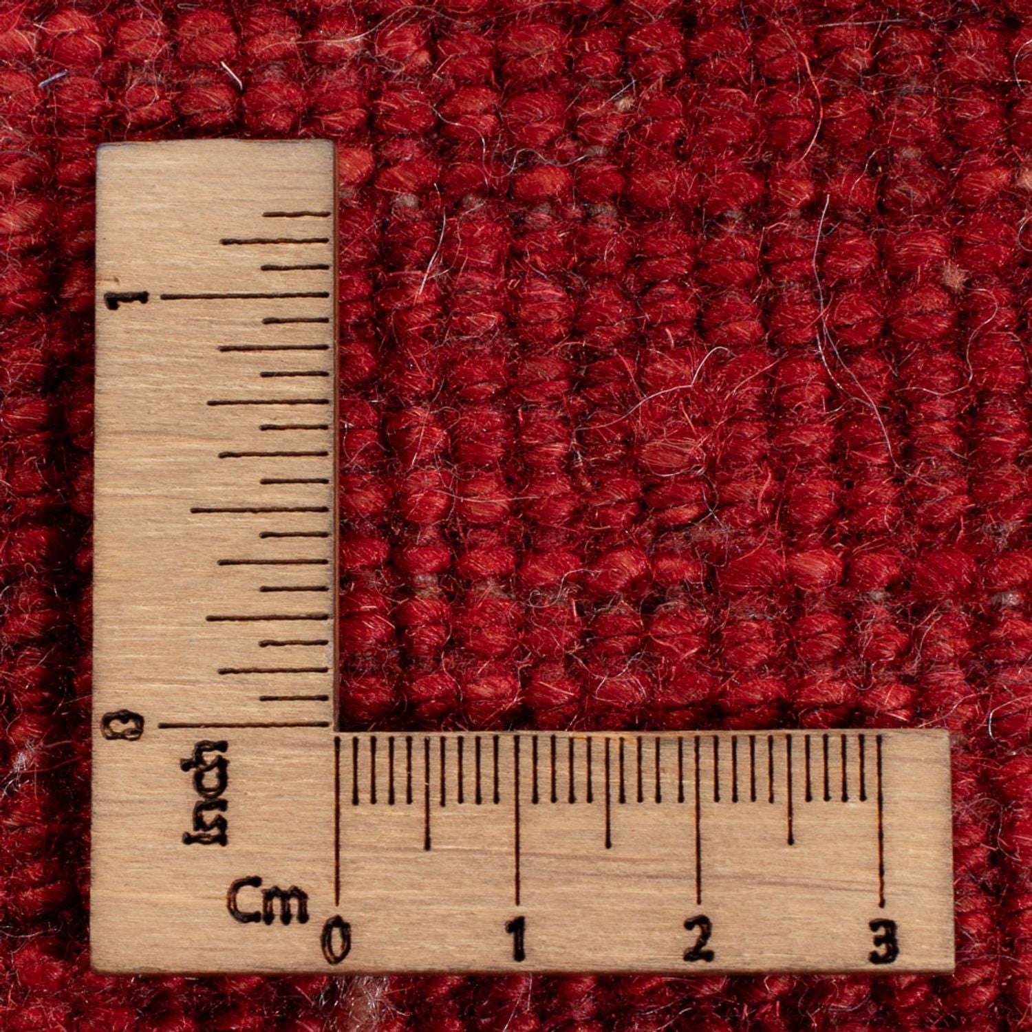 Alfombra Gabbeh - Persa cuadrado  - 210 x 210 cm - rojo