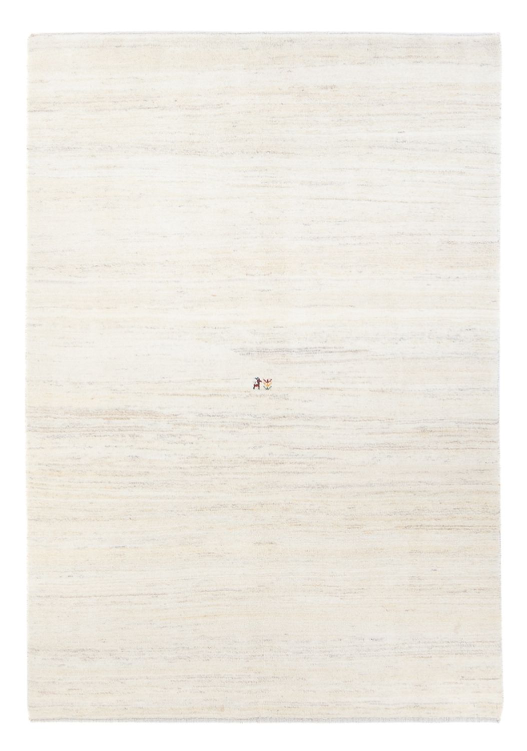 Alfombra Gabbeh - Persa - 200 x 142 cm - blanco