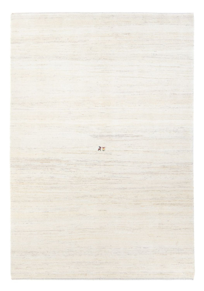 Alfombra Gabbeh - Persa - 200 x 142 cm - blanco