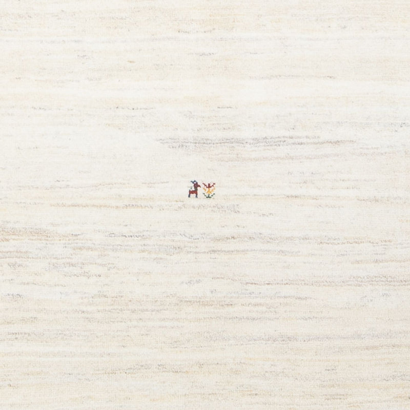 Alfombra Gabbeh - Persa - 200 x 142 cm - blanco
