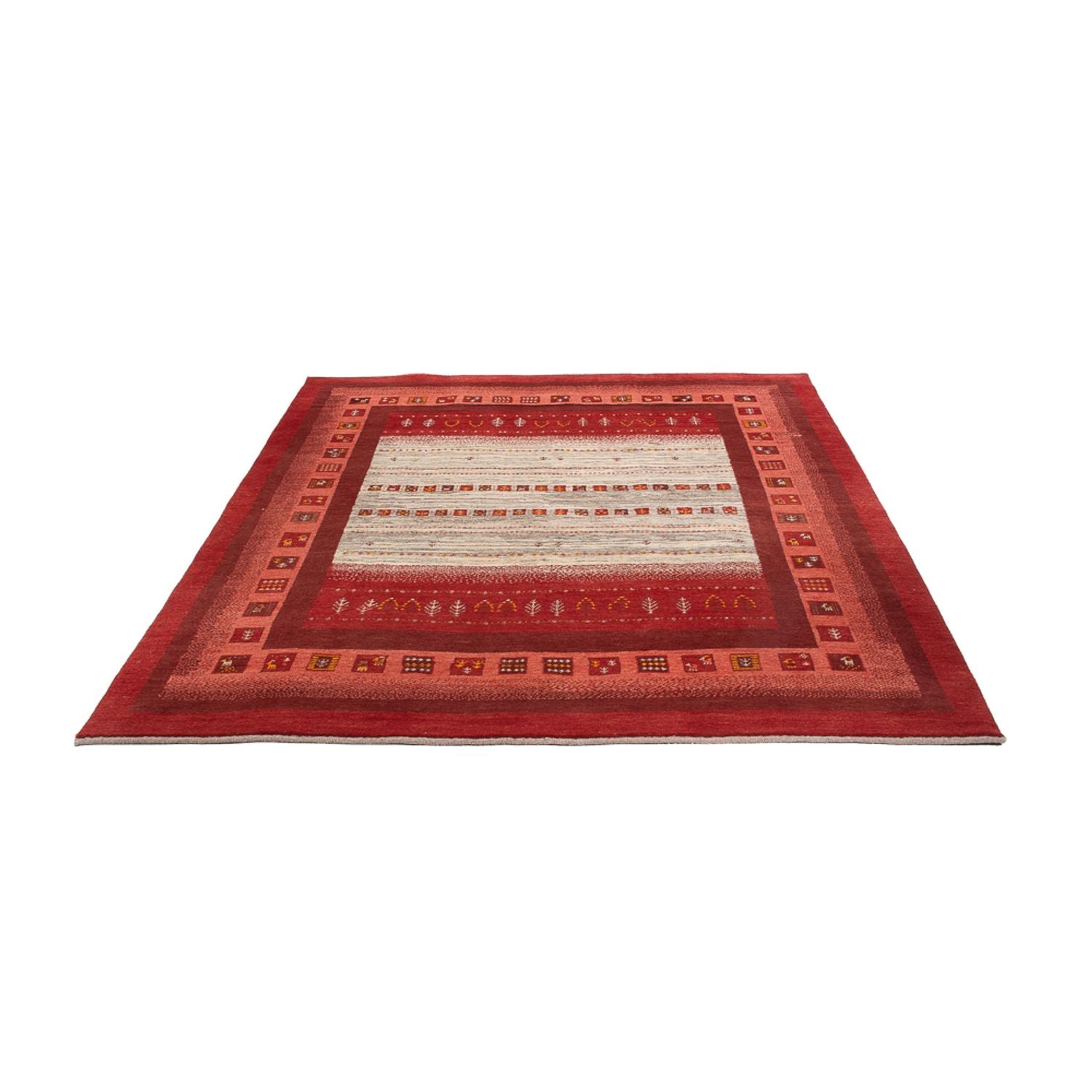 Alfombra Gabbeh - Persa - 240 x 205 cm - multicolor