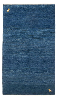 Alfombra Gabbeh - Persa - 140 x 72 cm - azul marino