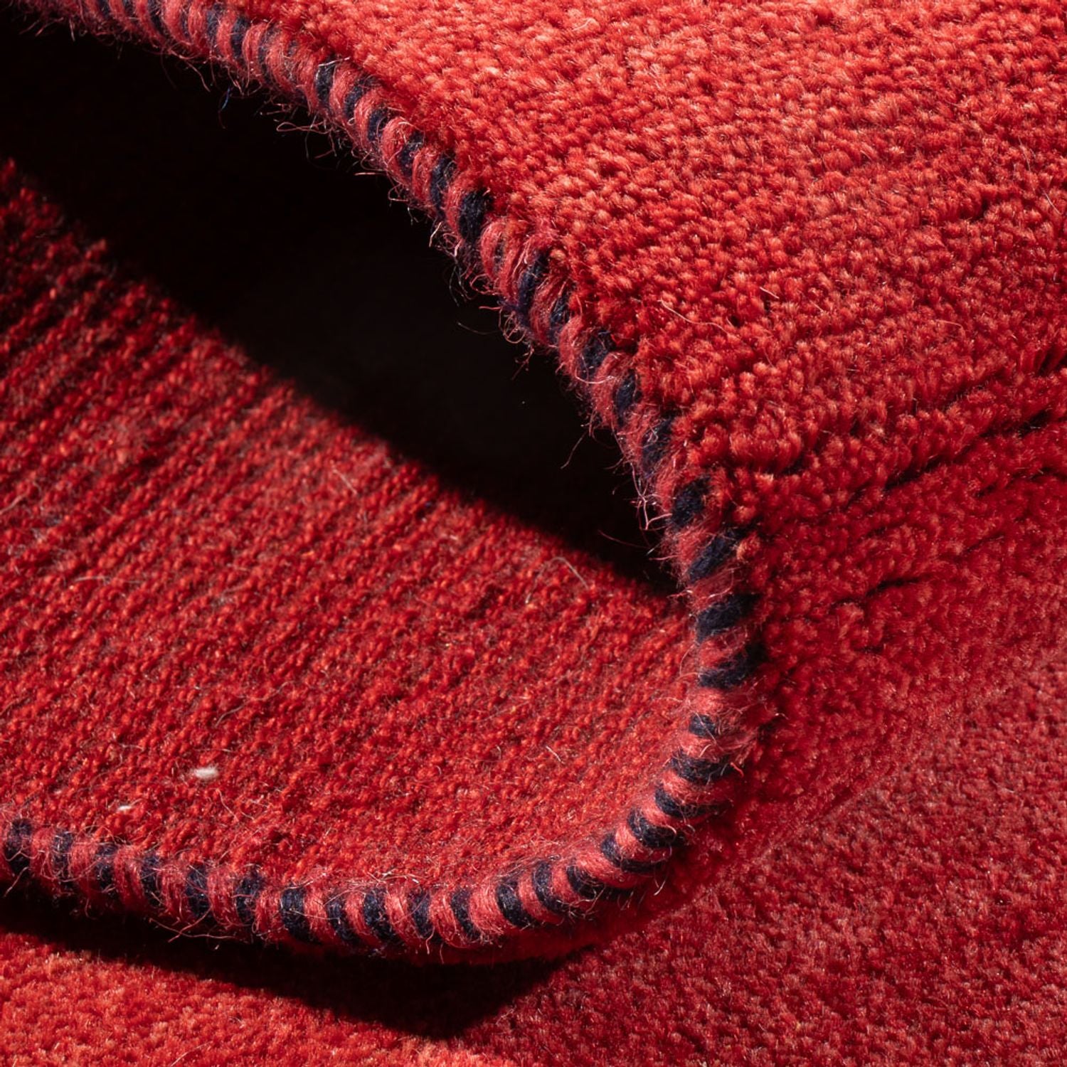 Alfombra Gabbeh - Persa - 139 x 73 cm - rojo