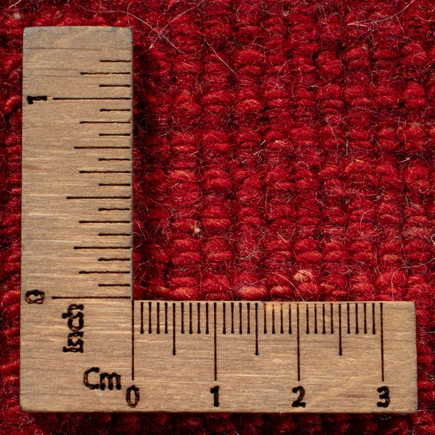 Alfombra Gabbeh - Persa - 139 x 73 cm - rojo