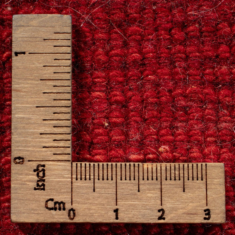 Alfombra Gabbeh - Persa - 139 x 73 cm - rojo