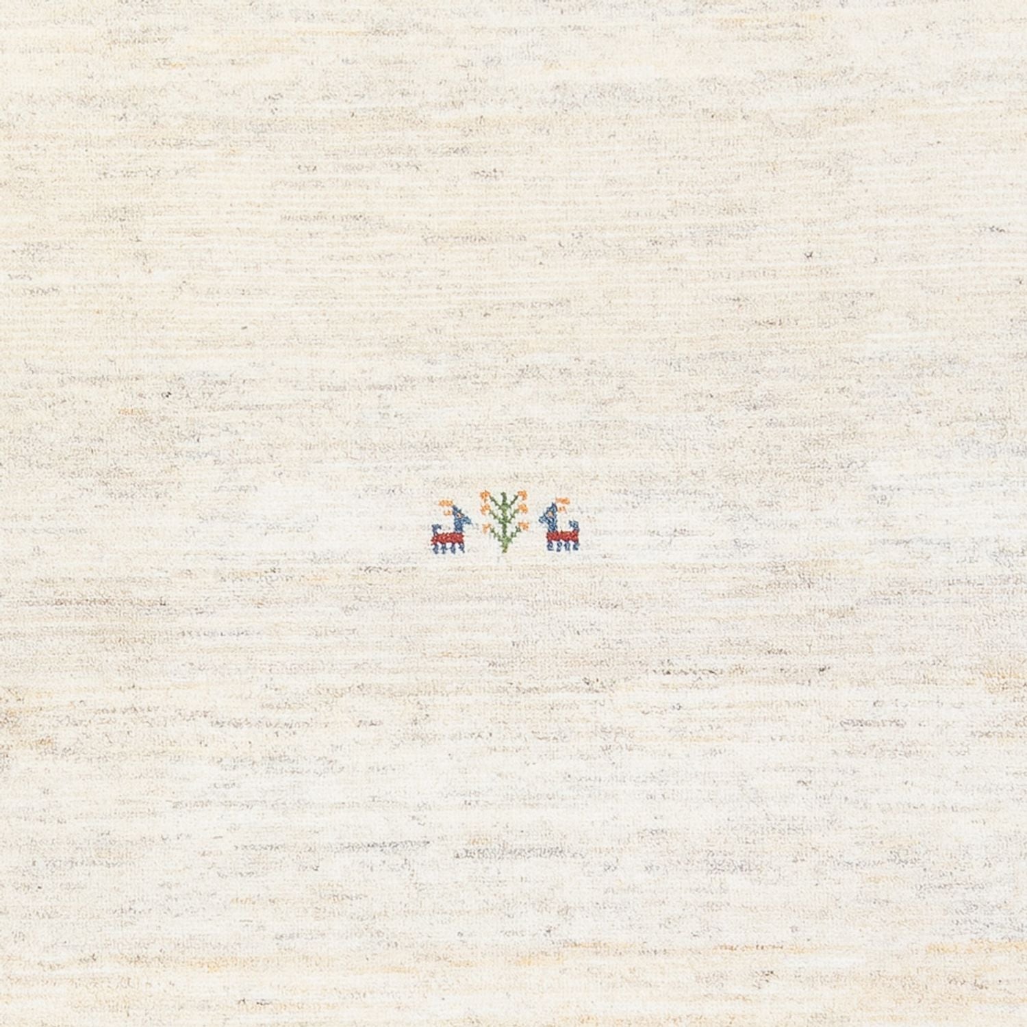 Alfombra Gabbeh - Persa - 237 x 197 cm - blanco