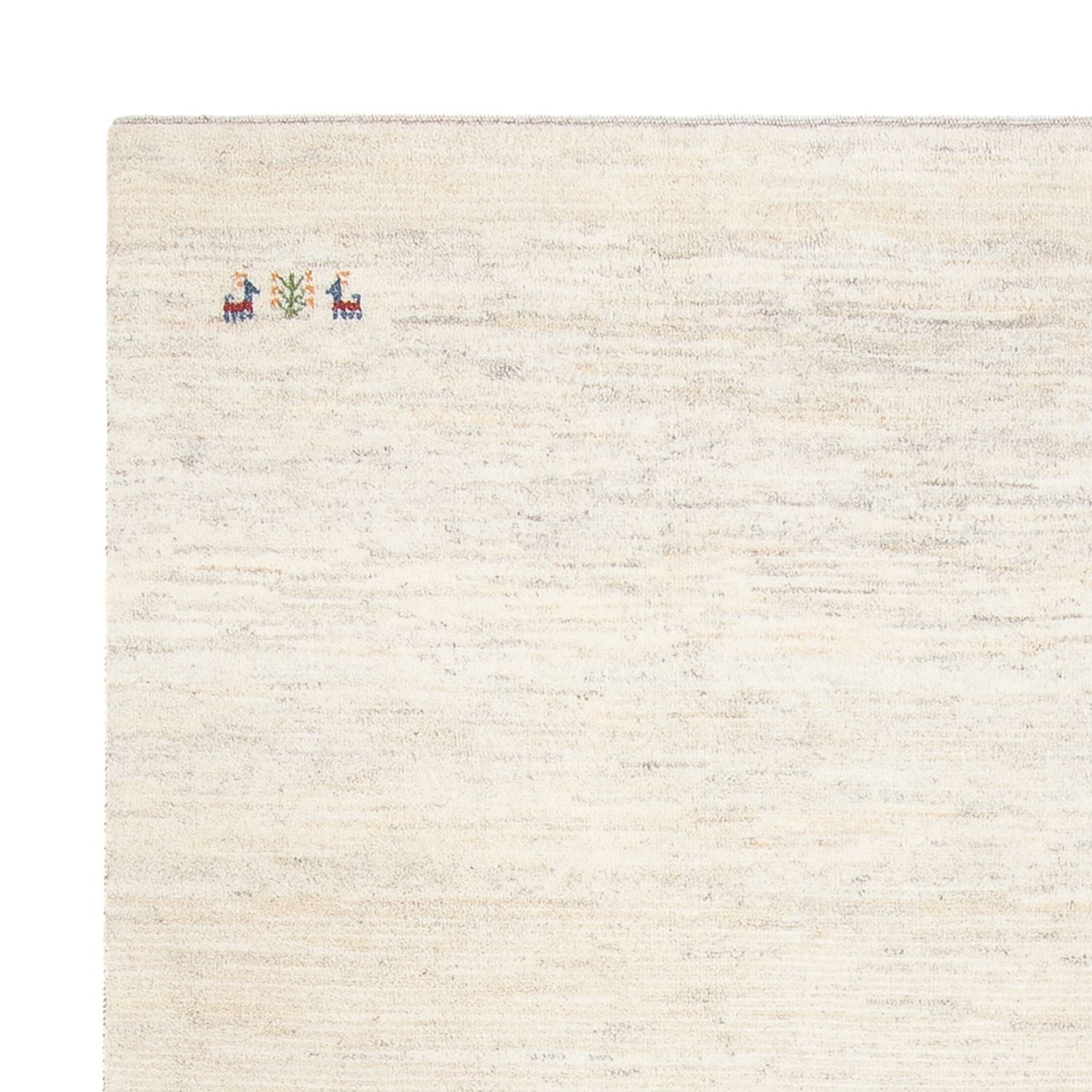 Alfombra Gabbeh - Persa - 237 x 197 cm - blanco