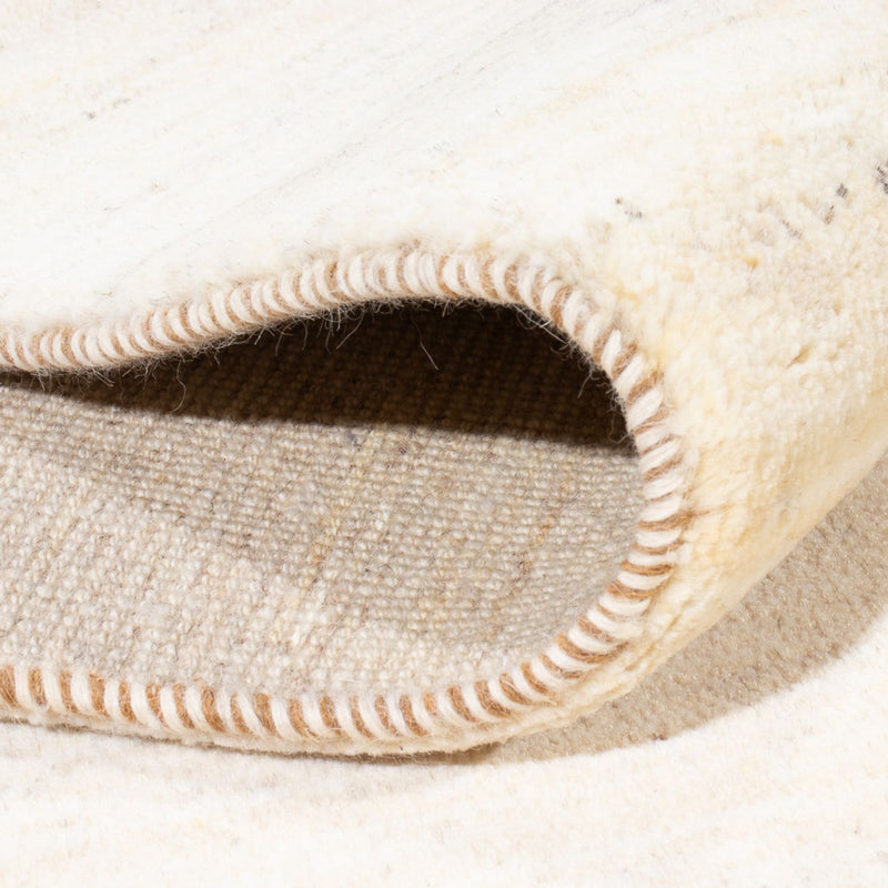 Alfombra Gabbeh - Persa - 237 x 197 cm - blanco