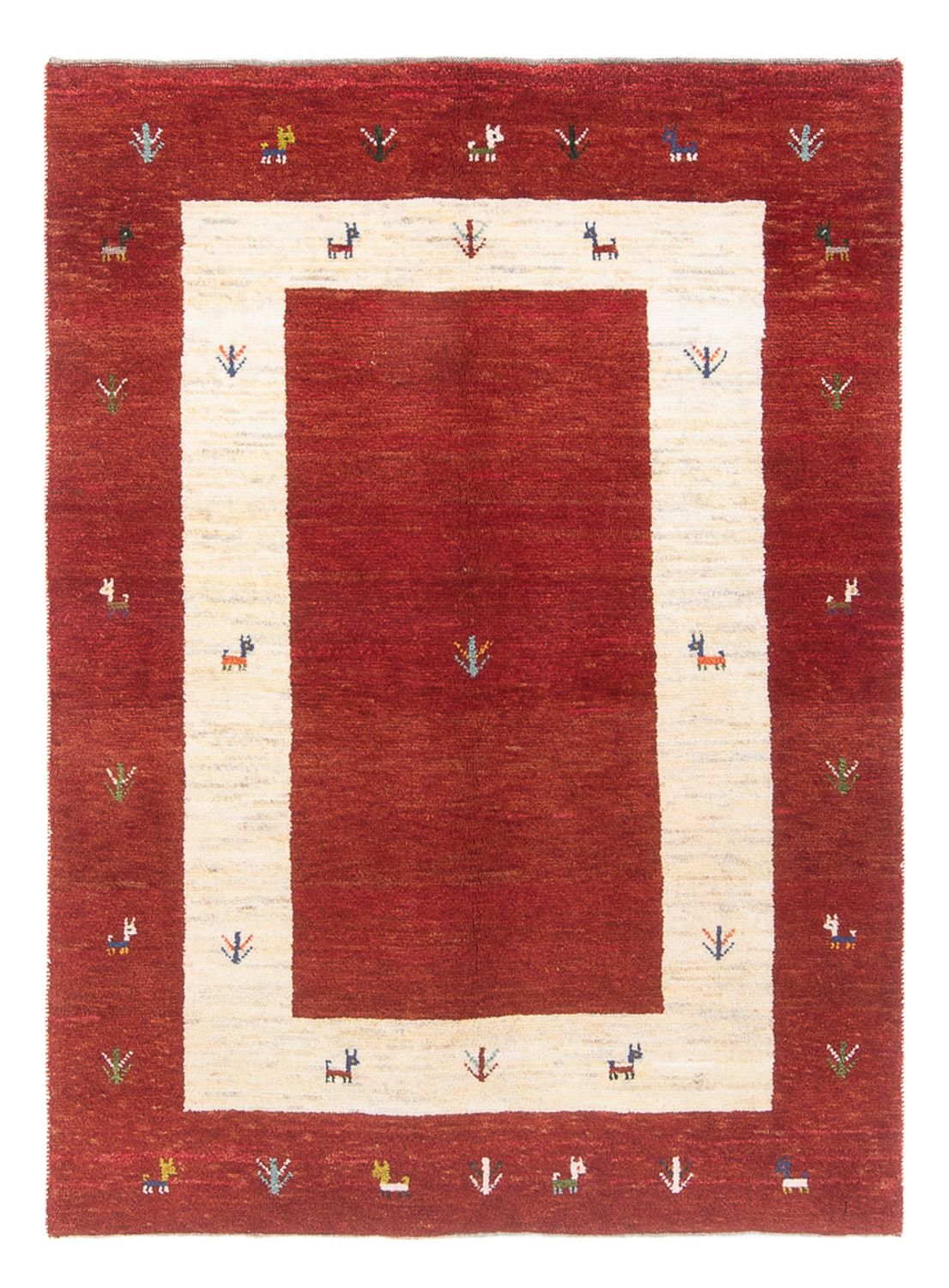 Alfombra Gabbeh - Persa - 175 x 122 cm - multicolor