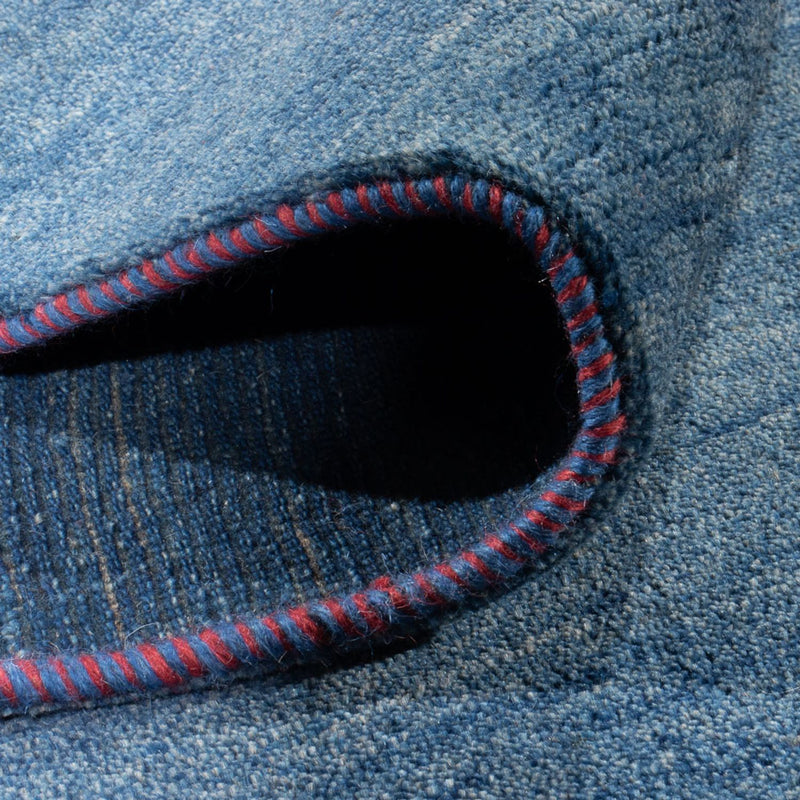 Alfombra Gabbeh - Persa - 296 x 201 cm - azul marino