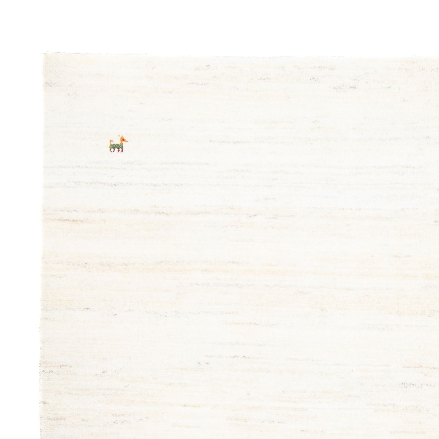 Alfombra Gabbeh - Persa - 193 x 153 cm - blanco