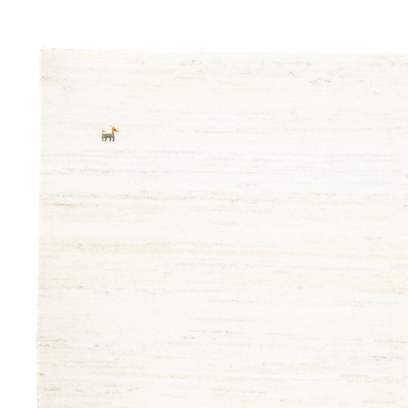 Alfombra Gabbeh - Persa - 193 x 153 cm - blanco