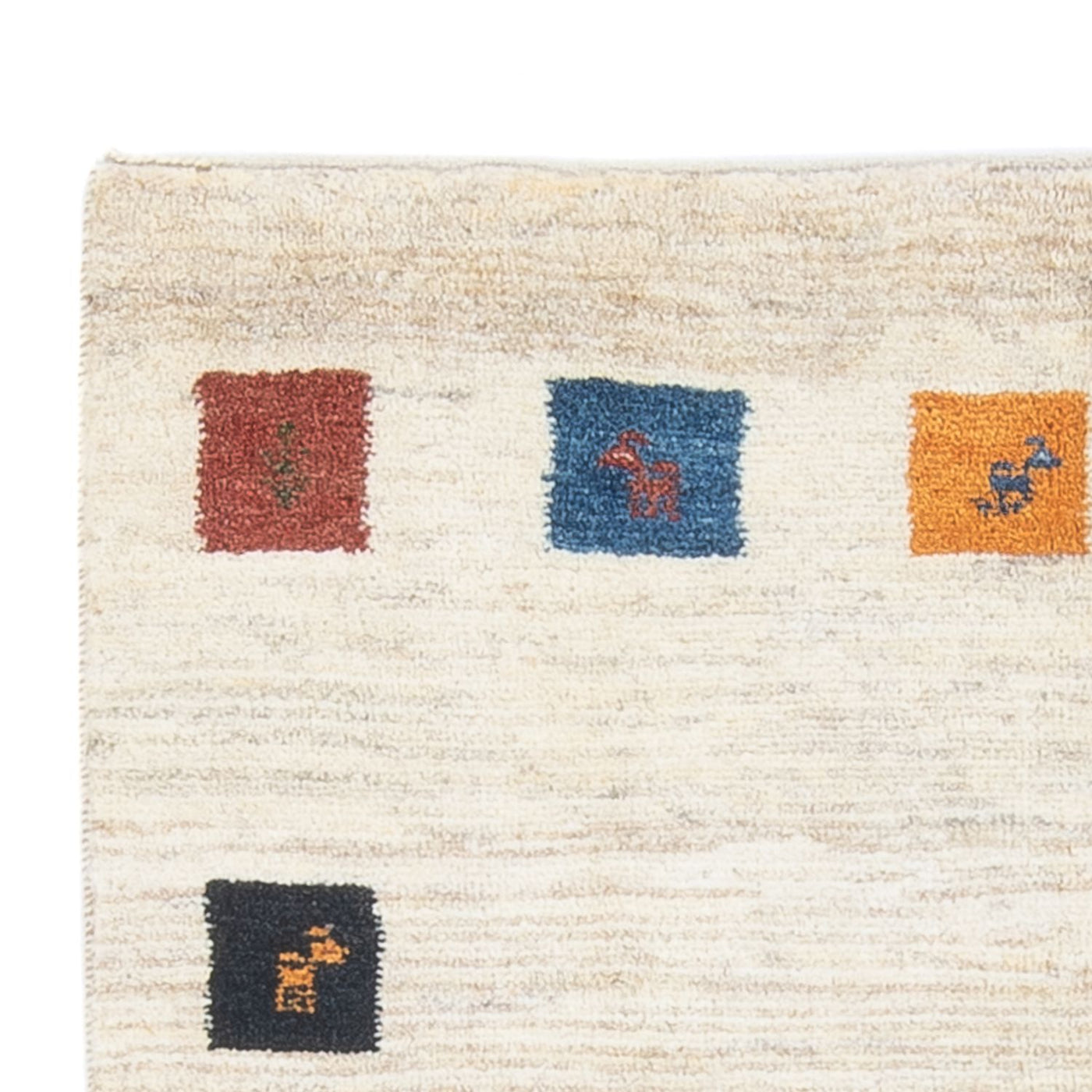 Gabbeh Persa Alfombra 182x112cm - Perserteppich Wollteppich