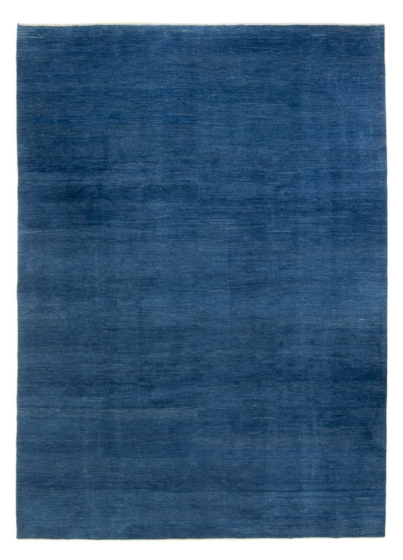 Alfombra Gabbeh - Persa - 352 x 252 cm - azul marino