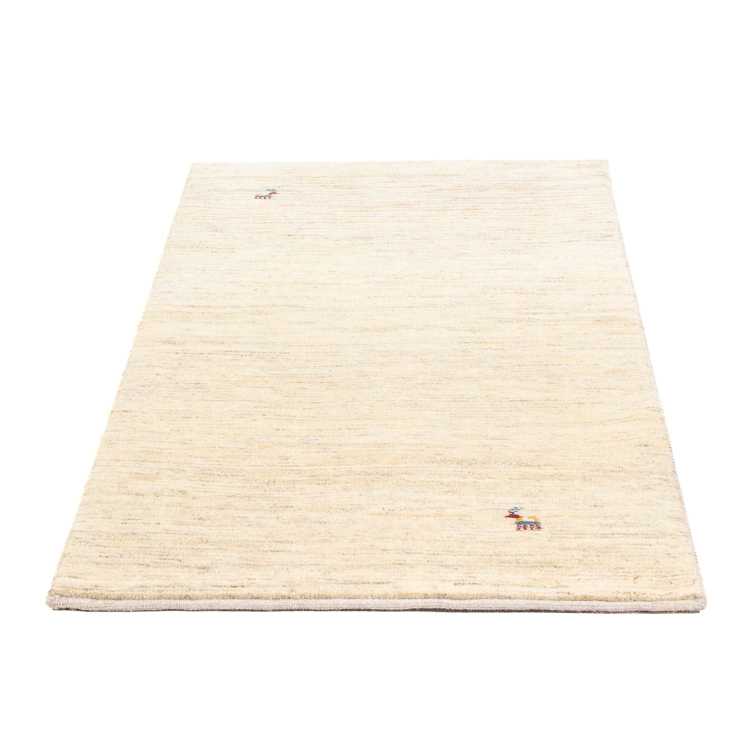 Alfombra Gabbeh - Persa - 137 x 73 cm - beige claro