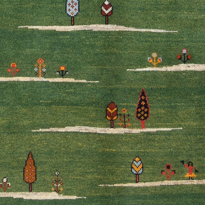 Alfombra Gabbeh - Persa - 183 x 120 cm - verde
