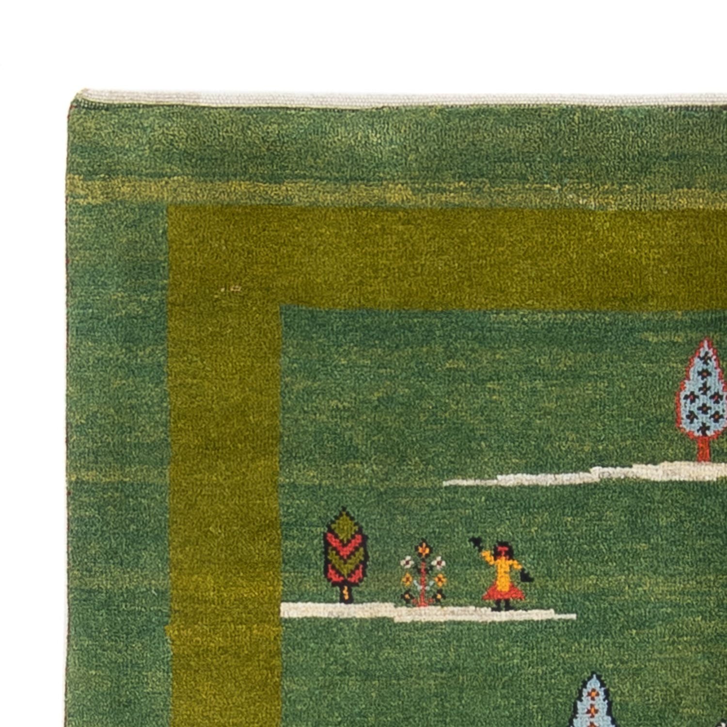 Alfombra Gabbeh - Persa - 183 x 120 cm - verde