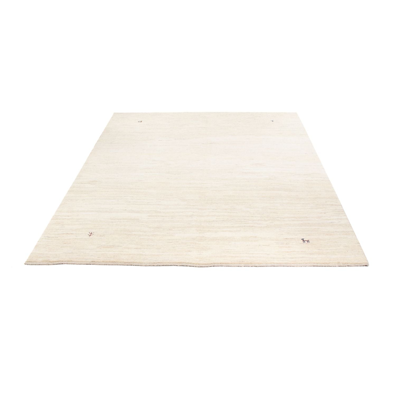 Alfombra Gabbeh - Persa - 232 x 174 cm - blanco