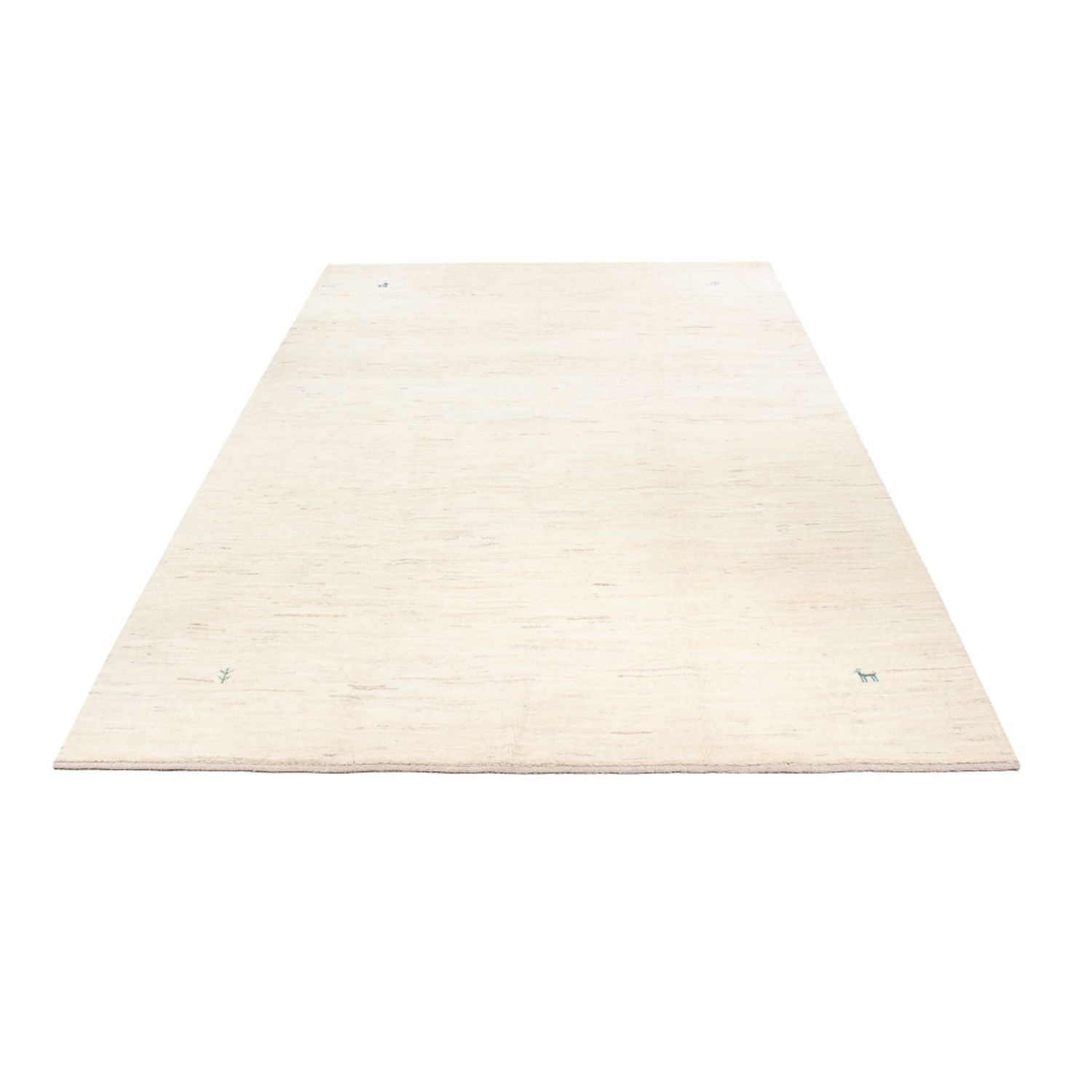 Alfombra Gabbeh - Persa - 297 x 191 cm - blanco