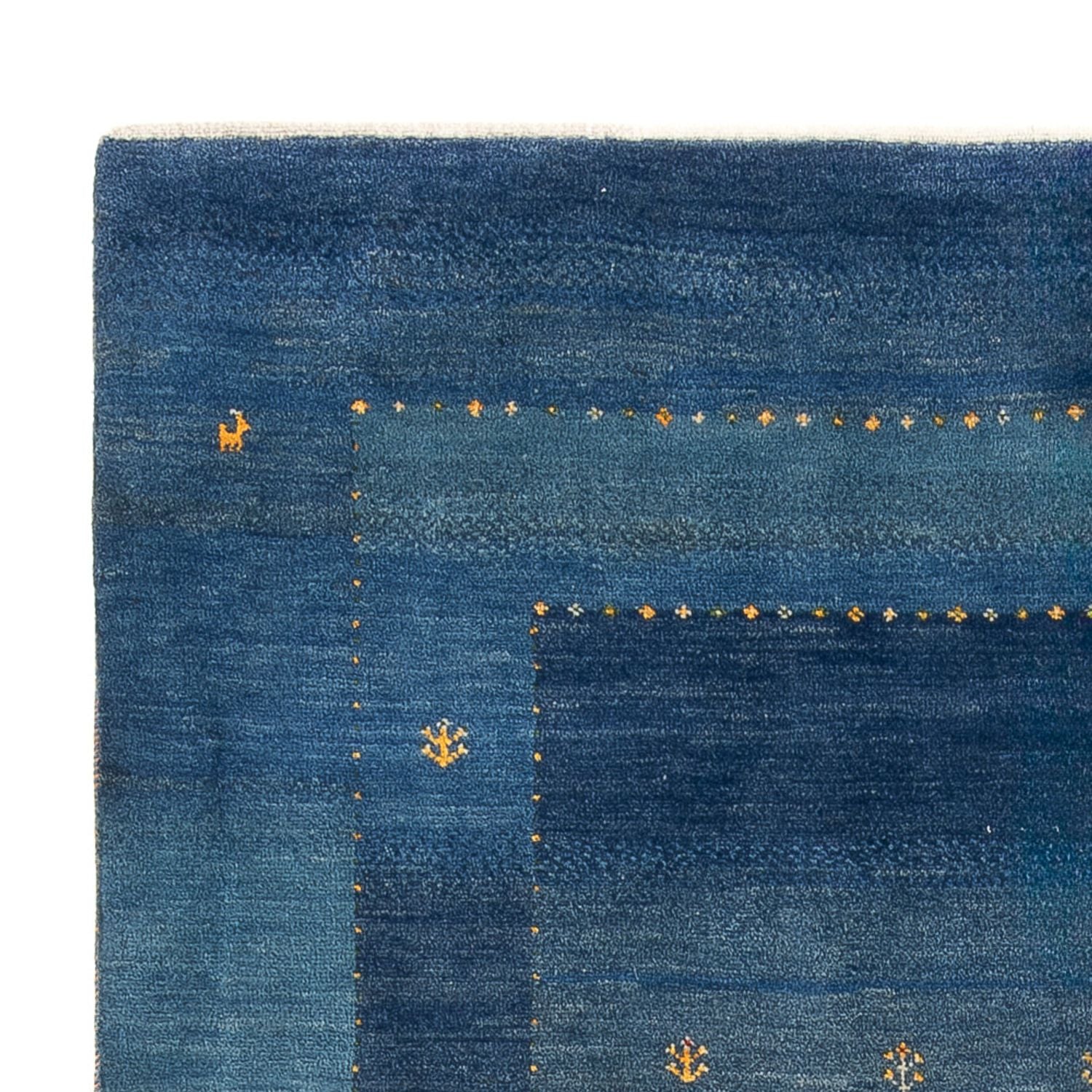 Alfombra Gabbeh - Persa - 264 x 175 cm - azul marino