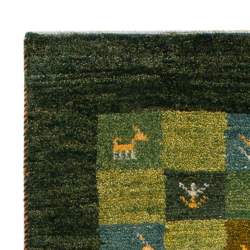 Alfombra Gabbeh - Persa - 87 x 61 cm - verde