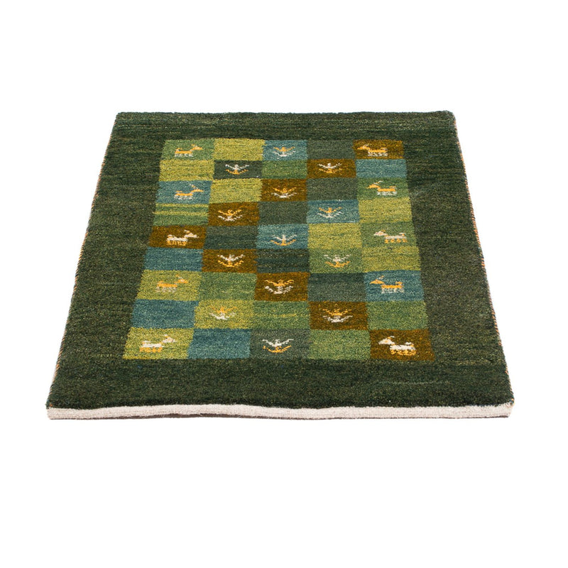 Alfombra Gabbeh - Persa - 87 x 61 cm - verde