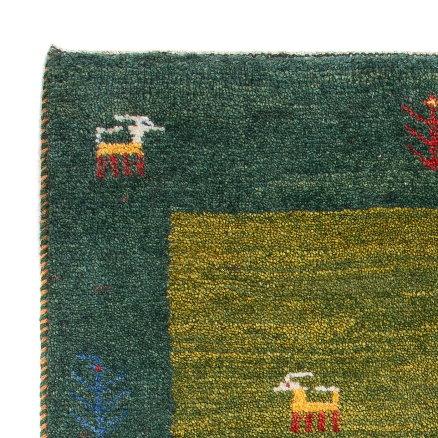 Gabbeh persa Alfombra 86x58cm - Perserteppich Wollteppich