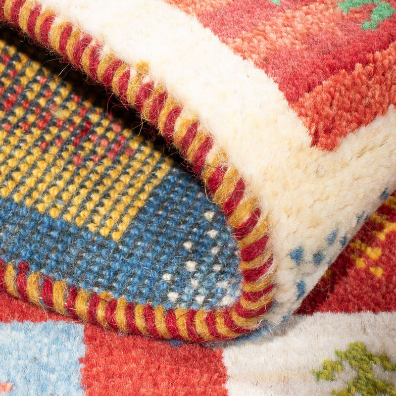 Alfombra Gabbeh - Persa - 87 x 61 cm - multicolor