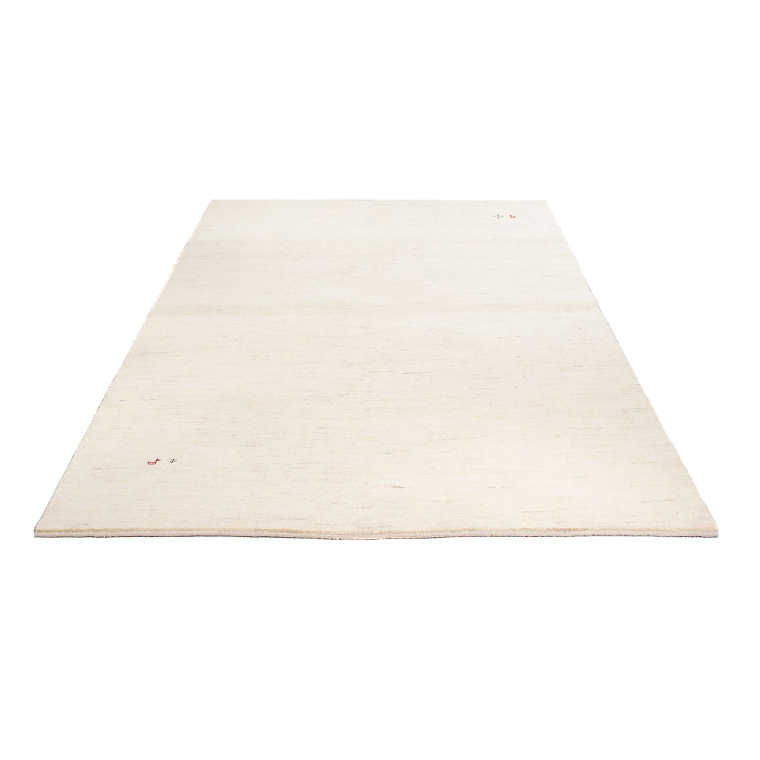 Alfombra Gabbeh - Persa - 255 x 174 cm - blanco