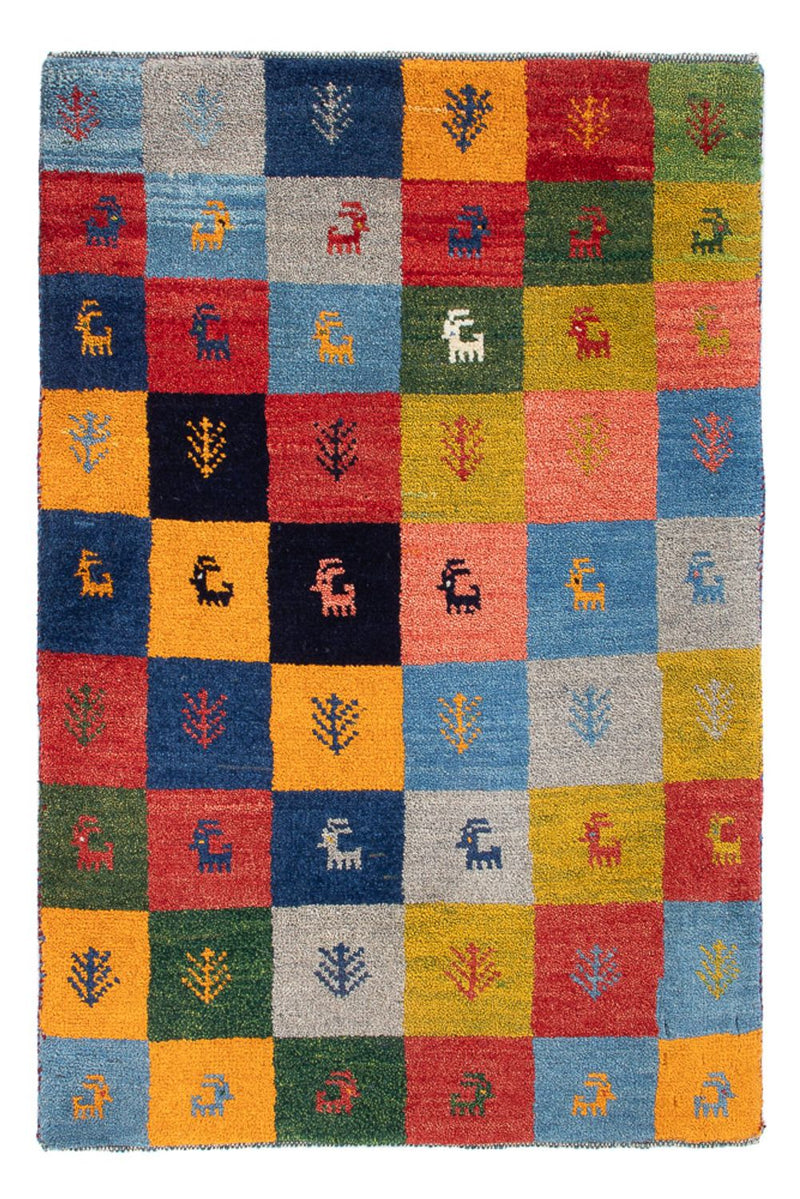 Alfombra Gabbeh - Persa - 90 x 63 cm - multicolor