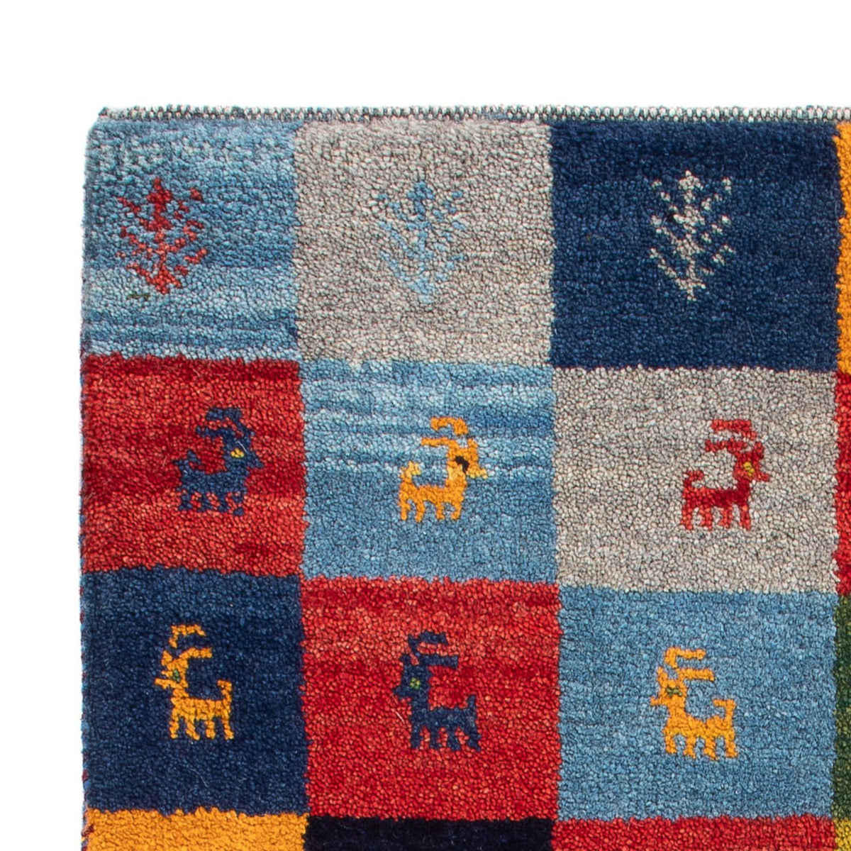 Gabbeh persa Alfombra 63x90cm - Perserteppich Wollteppich