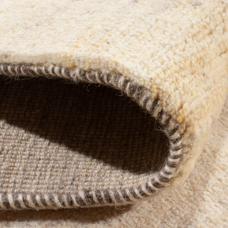 Alfombra Gabbeh - Persa - 244 x 181 cm - blanco