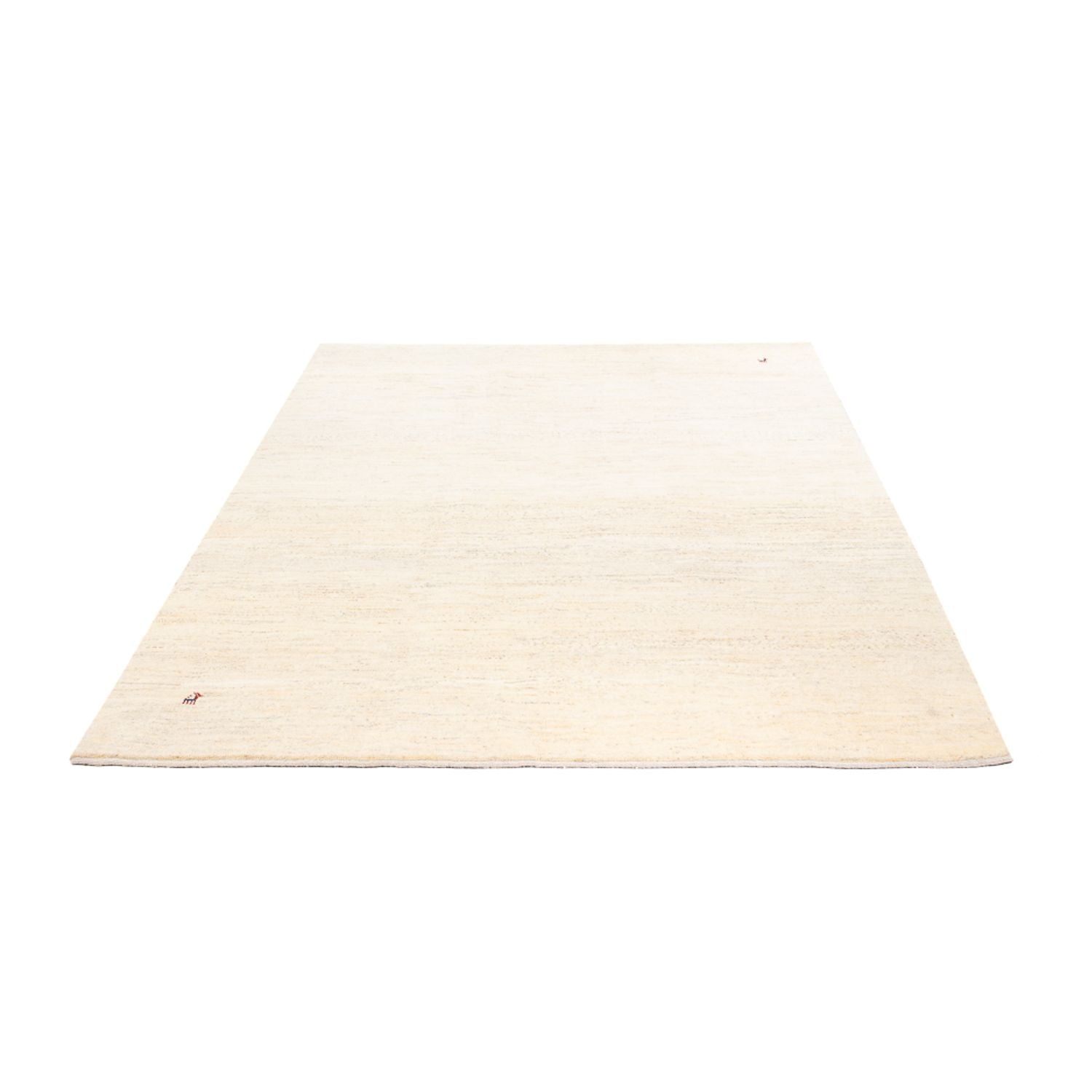 Alfombra Gabbeh - Persa - 244 x 181 cm - blanco