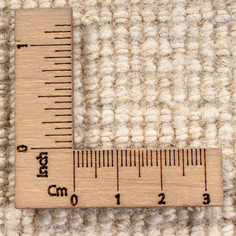 Alfombra Gabbeh - Persa - 244 x 181 cm - blanco