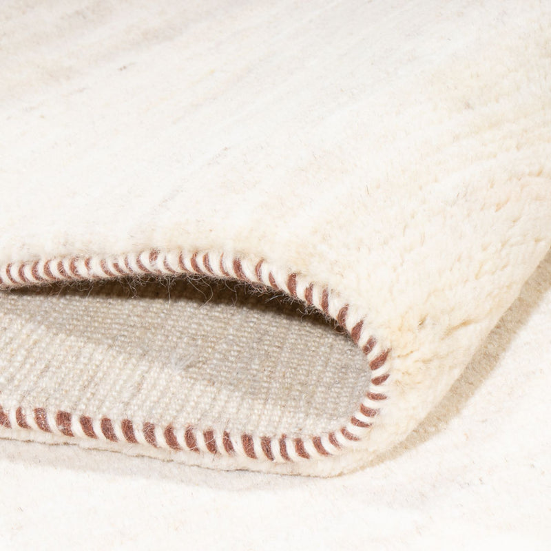 Alfombra Gabbeh - Persa - 250 x 173 cm - blanco