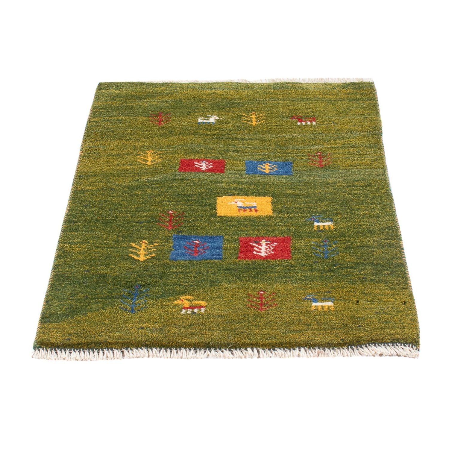 Alfombra Gabbeh - Persa - 85 x 55 cm - multicolor