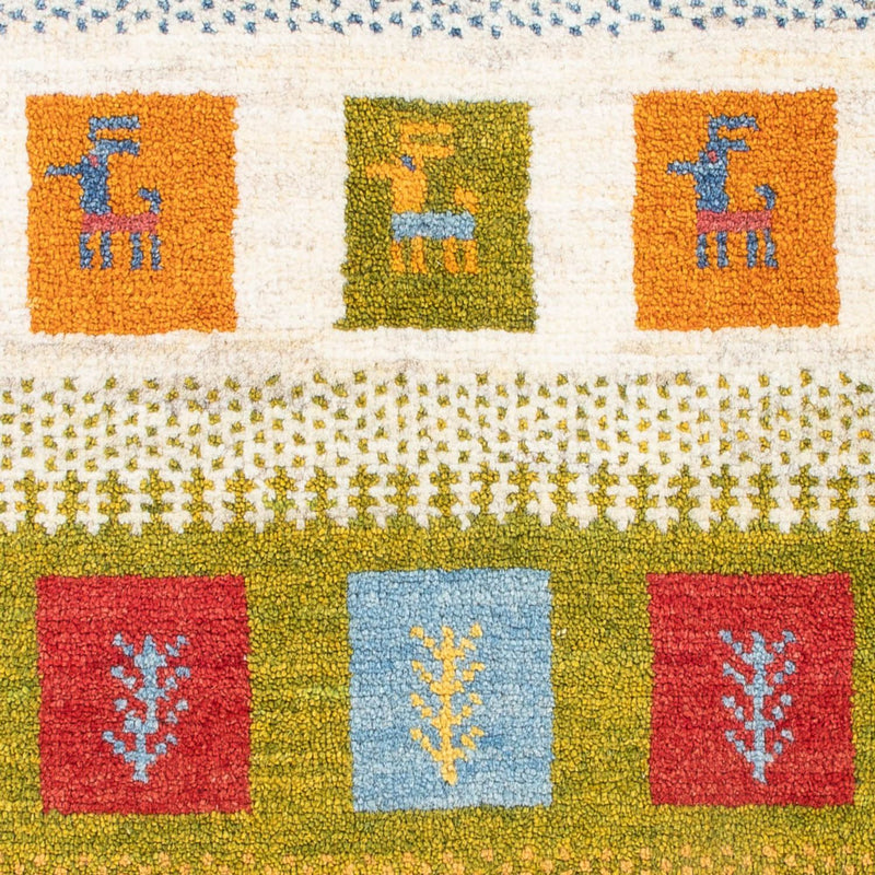 Alfombra Gabbeh - Persa - 90 x 60 cm - multicolor