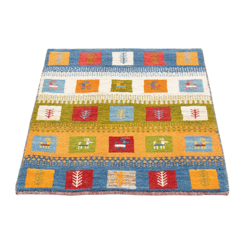 Alfombra Gabbeh - Persa - 90 x 60 cm - multicolor