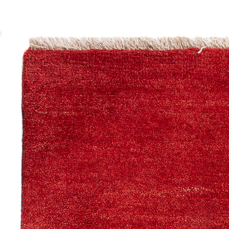Alfombra Gabbeh - Persa - 87 x 60 cm - rojo