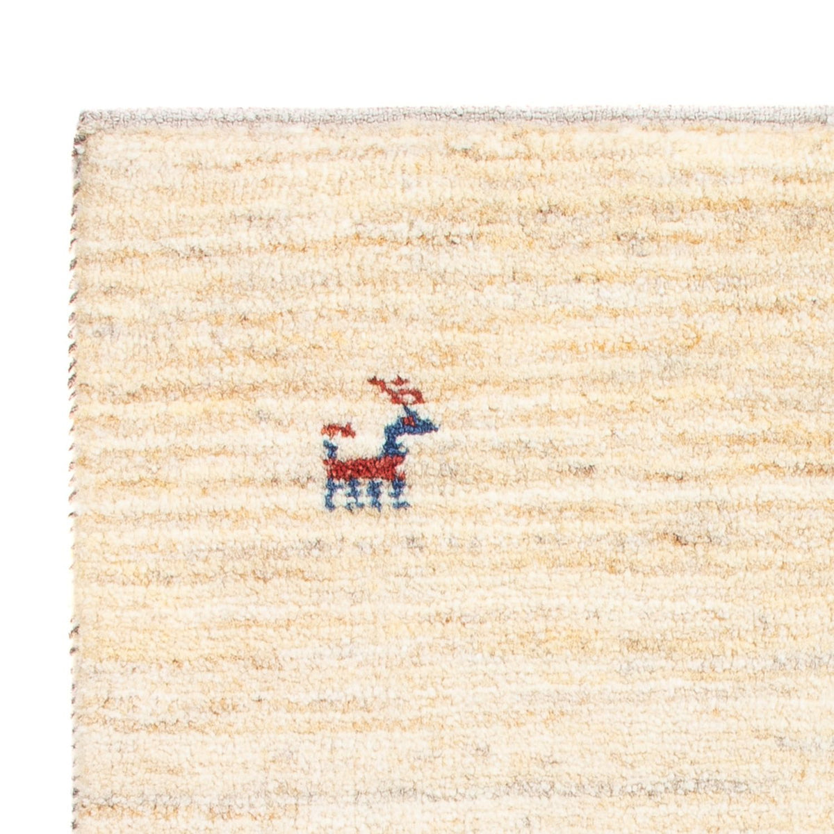 Alfombra Gabbeh - Persa - 86 x 60 cm - beige