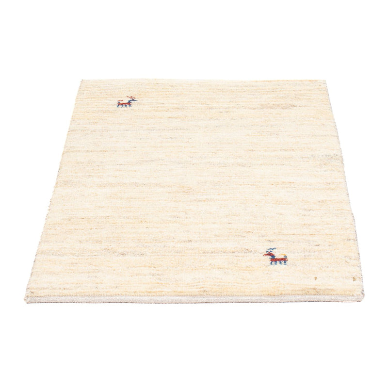 Alfombra Gabbeh - Persa - 86 x 60 cm - beige