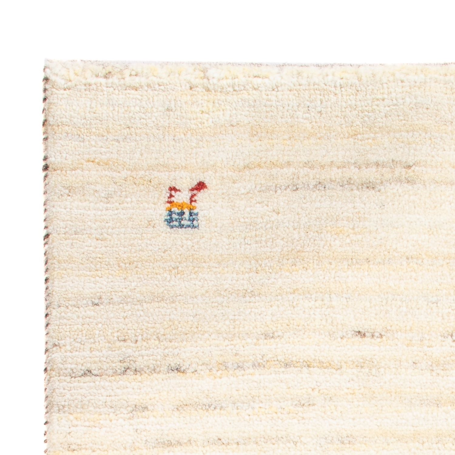 Alfombra Gabbeh - Persa - 86 x 60 cm - beige