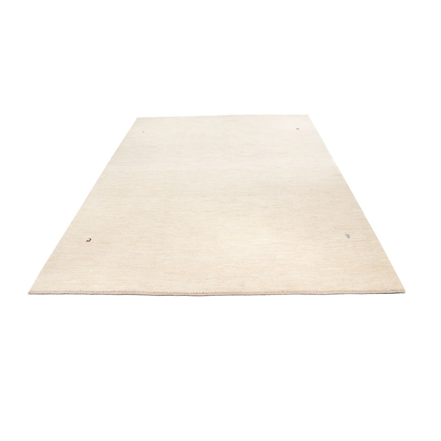 Alfombra Gabbeh - Persa - 292 x 202 cm - blanco