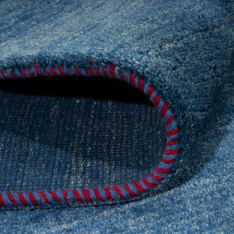 Alfombra Gabbeh - Persa - 249 x 173 cm - azul marino