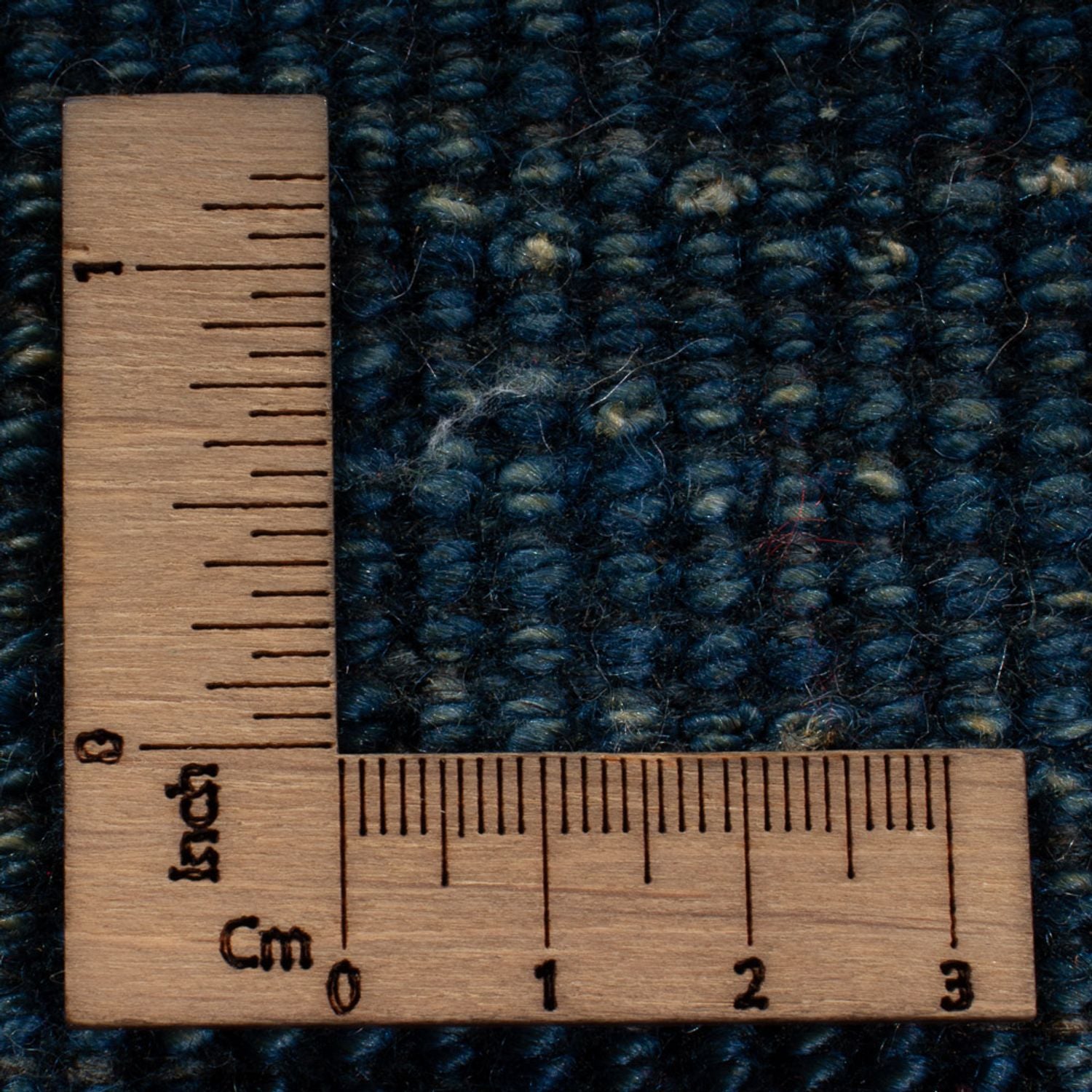 Alfombra Gabbeh - Persa - 249 x 173 cm - azul marino
