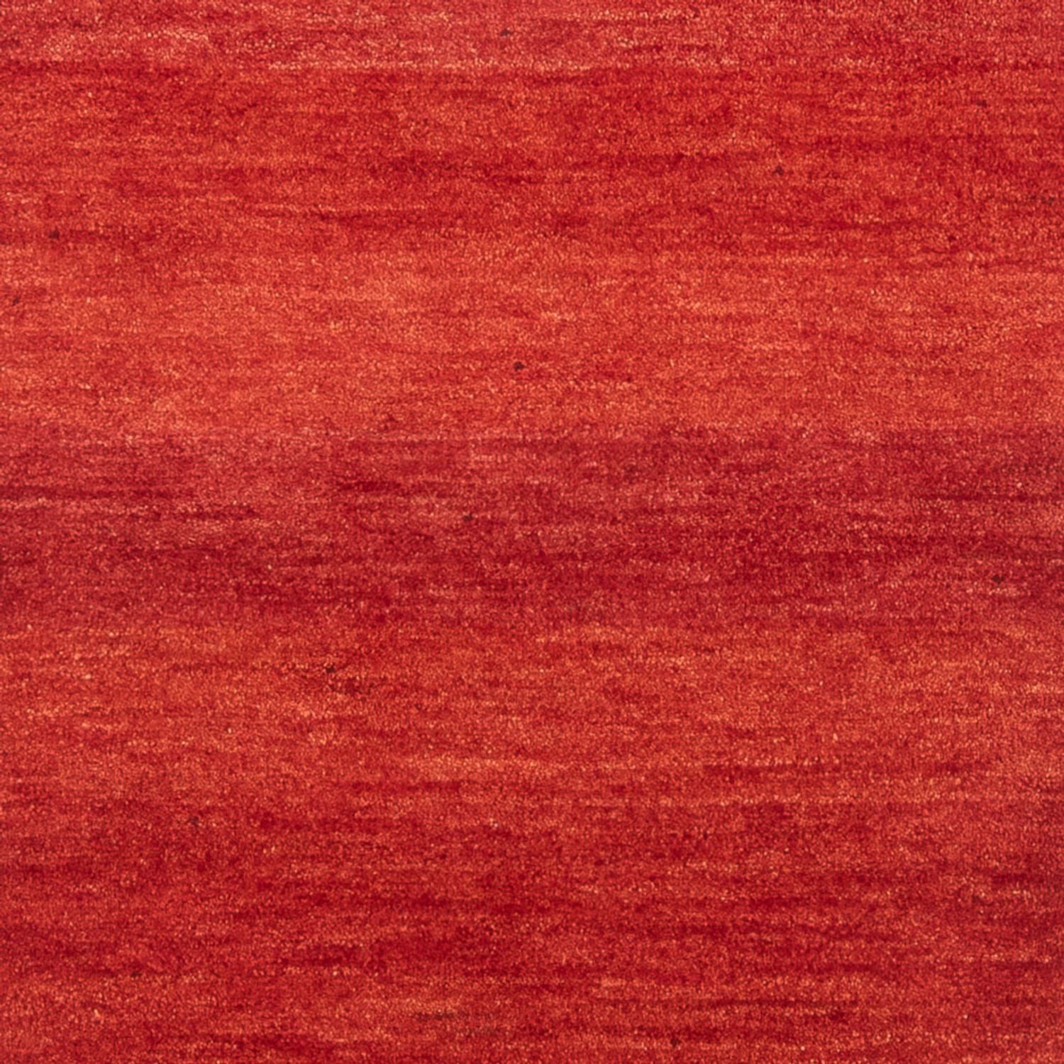 Alfombra de pasillo Alfombra Gabbeh - Persa - 248 x 82 cm - rojo